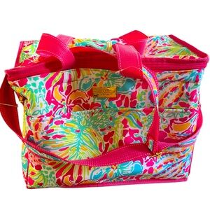 Lily Pulitzer - NWT Insulated Cooler Vibrant Multicolor Tote Bag